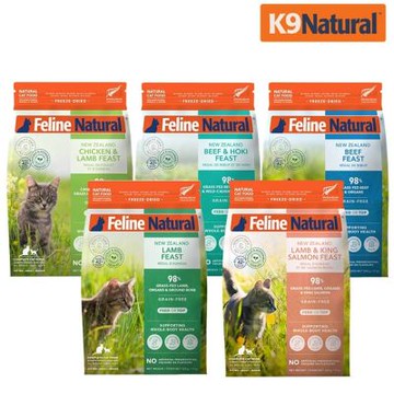K9 Natural 貓咪凍乾鮮肉餐 320g 任選
