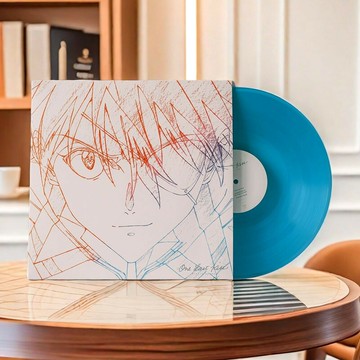 宇多田光專輯 One Last Kiss EVA新世紀福音戰士 黑膠唱片 藍膠LP