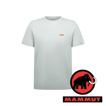 【MAMMUT 長毛象】Mammut男圓領排汗短袖T恤『鼠尾草銀綠』1017-05080 戶外 露營 登山 健行 休閒 時尚 排汗 短袖 上衣