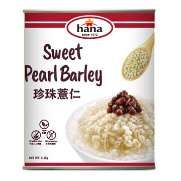 聯夏 hana 珍珠薏仁 業務用 3.2kg/罐，6罐/箱