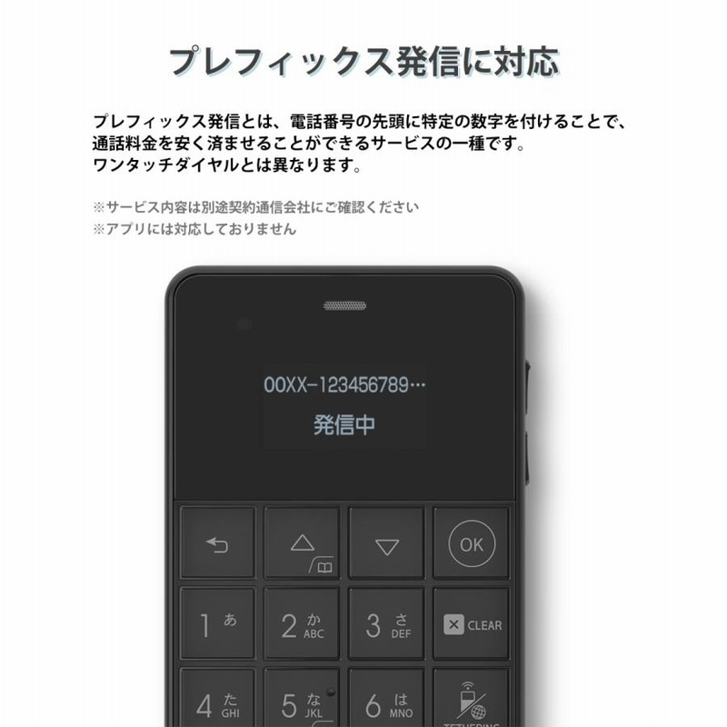 Niche Phone-S+ ニッチフォンエスプラス BLACK ブラック VoLTE対応 SIM