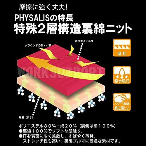 [PHYSALIS] ブルマ D1型 FSLミドルカット 1ライン 学販品 体操服 体操着 スポーツブルマーd1 濃紺,S