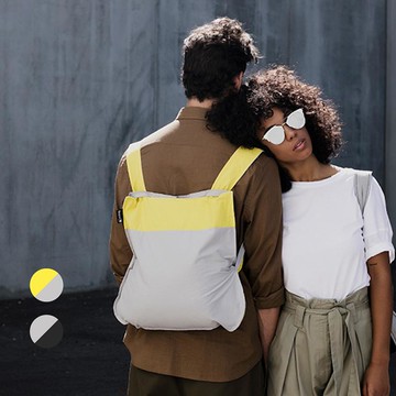 德國 Notabag 三用後背包 (雙色款) / 共6色 抹茶粉櫻