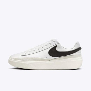 Nike Blazer Phantom Low [HF3119-101] 男 休閒鞋 經典 復古 低筒 厚底 白黑