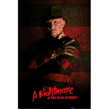 【半夜鬼上床】恐怖佛萊迪海報/A Nightmare On Elm Street