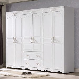 溫妮莎歐風8尺衣櫃組