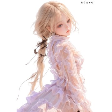 【3 月新品 1】07-117-0120 人物貼紙 帶有透明感的裝飾