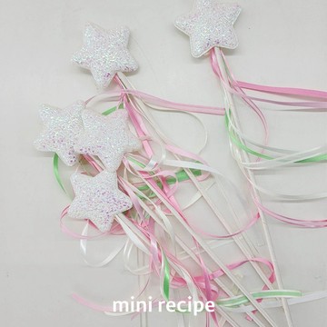 韓國 Mini Recipe 極光精靈星星魔法棒