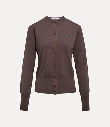 Vivienne Westwood Bea Cardigan Cotton / Cashmere Truffle XS Women