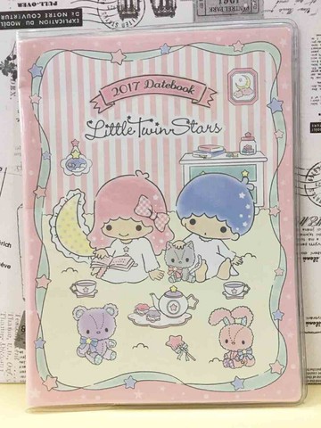 【震撼精品百貨】Little Twin Stars KiKi&LaLa 雙子星小天使 證件套 房間直條#65009 震撼日式精品百貨