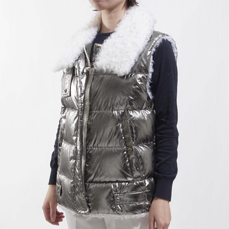 モンクレール Moncler ダウンベスト Kerria グレー レディース Kerria 549f8 930 通販 Lineポイント最大0 5 Get Lineショッピング