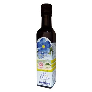 【松鼎】有機黃金亞麻仁籽油*3(250ml/瓶)