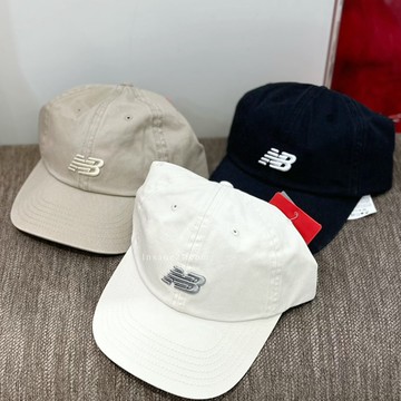 NEW BALANCE CAP 立體刺繡LOGO 老帽 卡其/奶茶/黑 LAH91014