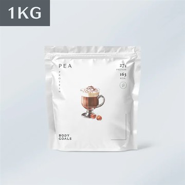 (預購) bodygoals 柏立奧 全素多效豌豆蛋白飲 PRO 1KG 大包裝| 榛果可可 1KG (BDG0411)