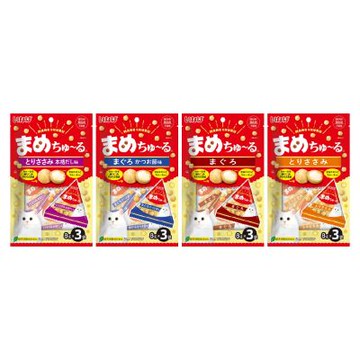 CIAO 貓啾嚕球8g*3入/袋 貓咪零食 獎勵零食(四種口味,隨機出貨)