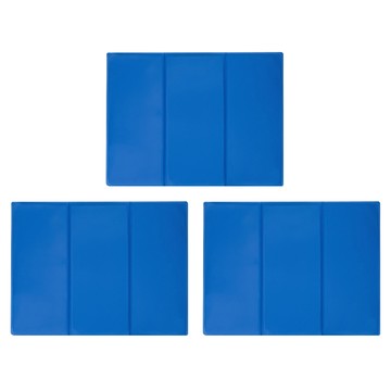 小木馬 寵物冰墊3件組  素面藍  1套  S(40 x 30cm)