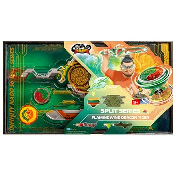 ALPHA GROUP 奧飛娛樂 INFINITY NADO 裂變系列 炎風龍虎  1盒