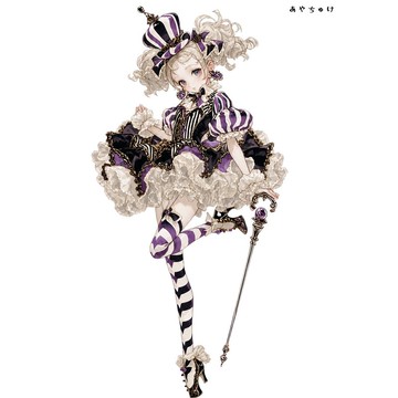 【6 月新品】07-133-0077 人物貼紙 馬戲團風格