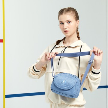 【Kinloch Anderson】FRANCIS  翻蓋斜側包 藍色