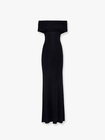 Viscose long dress - MVP WARDROBE - gender_Woman