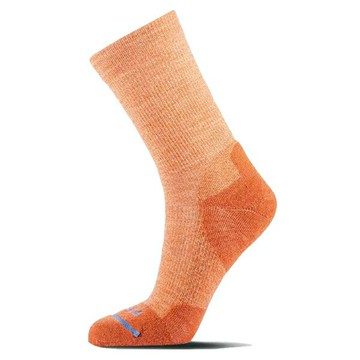 ├登山樂┤美國 美國 FITS 中筒 全腳掌輕避震 健行 登山 羊毛襪 橙色 F1002-280