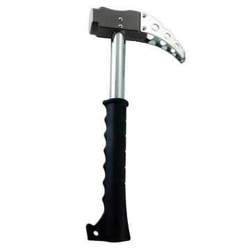 UNIFLAME REVO營鎚  碳鋼材質，不鏽鋼、橡膠手柄，尺寸約295x130x30mm，淨重約700g，日本產  U681640  1個