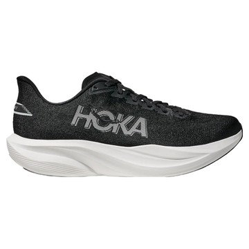 HOKA 女款 Mach 7 寬楦路跑鞋 1171938-BWHT  黑白色  25cm