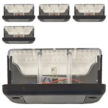 太陽能感應燈 Set 5 黑殼白光  1組