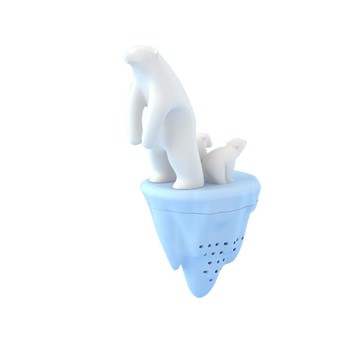 Hikalimedia系列 Melting ice & bears 北極熊泡茶器