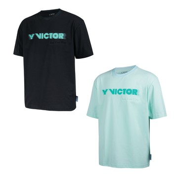 VICTOR 戴資穎致敬系列休閒款T恤 中性款(T-50005TTY C/黑色 R/清澈綠)