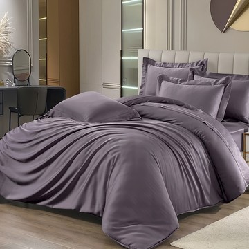 Tencel 涼感60支天絲涼被 雙面A版花色  150 x 195cm  落日紫