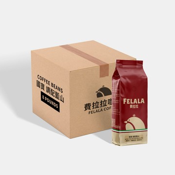 費拉拉咖啡 【費拉拉】【中烘焙】國寶 調配藍山 咖啡豆 8磅