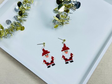 221255 聖誕節限定 串珠 耳環