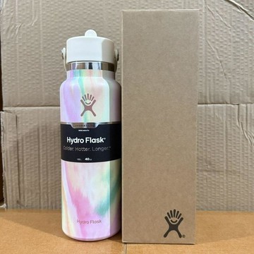 ⭐限時下殺🔥升級款HydroFlask304不鏽鋼高顏值吸管糖果便攜水壺簡約直身杯