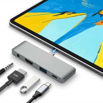 擴展塢 USB-C 多功能筆電擴展底座 HDMI type-c擴展塢轉hdmi 多功能HUB平板筆記本集線器usb分線器