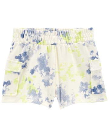 Kid Cloud-Dye French Terry Shorts