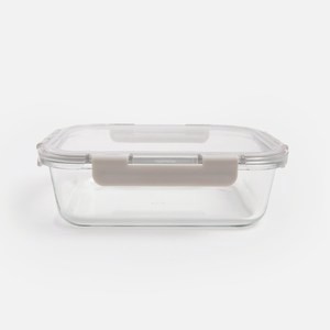 耐熱Tritan玻璃保鮮盒1500mL 長形