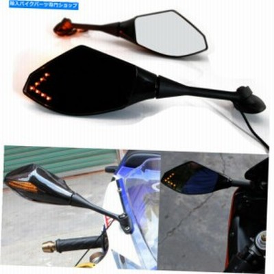 Mirror オートバイLEDターンシグナルビューミラーは2013年のホンダCBR250R CBR 600 RR Motorcycle LED Turn Signal View Mirrors