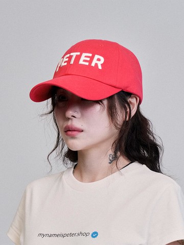 PETER BALL CAP [RED]