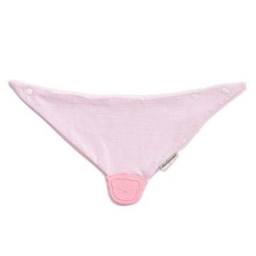 奇哥 咬咬安撫兜 (淺粉)【悅兒園婦幼生活館】