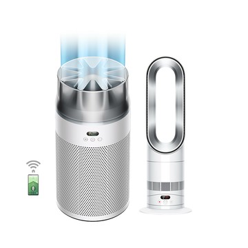 Dyson HushJet Purifier Compact 噴射氣流空氣清淨機HJ10(銀白色)