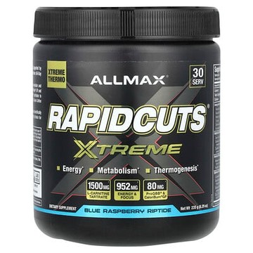 ALLMAX, Rapidcuts® Xtreme，激流藍樹莓，8.29 盎司（235 克）