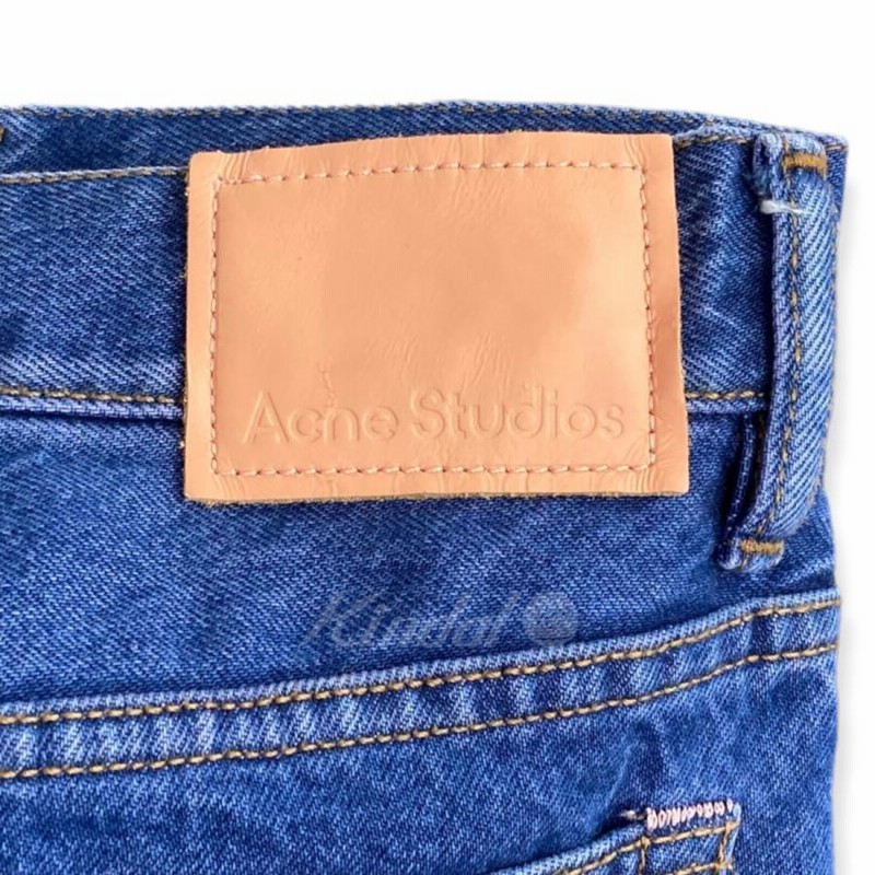 ACNE STUDIOS 「2021F Brutus Blue」ルーズブーツカットジーンズ