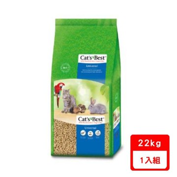 德國凱優Cat′s Best-粗顆粒鼠.兔木屑砂(藍標崩解型)22kg