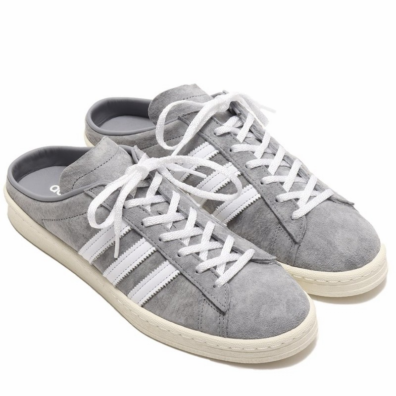 21年春夏新作 Adidas アディダス Campus 80s Mules レディース メンズ キャンパス 80s ミュール Fx5841 グレー 通販 Lineポイント最大0 5 Get Lineショッピング