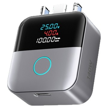 ProTap 滿電分離器 銀灰色 140W 滿電分離 充電器自動斷電 即插即用 數顯監控 自動斷電 滿電自拔器
