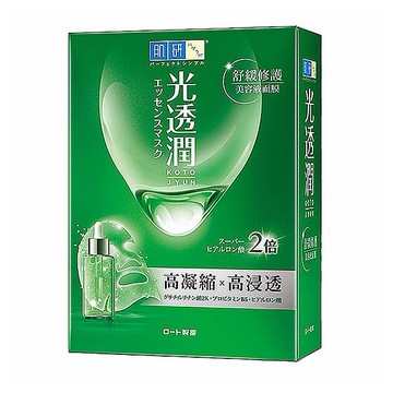 ROHTO 肌研~光透潤舒緩修護面膜(6片入)
