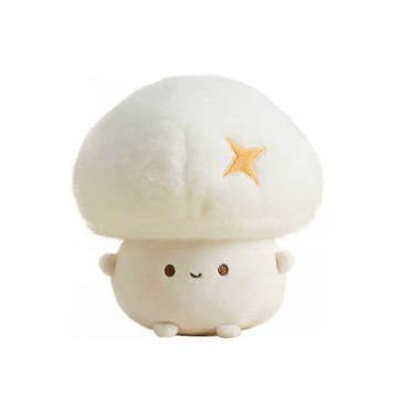 Bazuuyu 芭爪娛｜火鍋店 食材毛絨玩具可愛擺件 小號口蘑絨毛