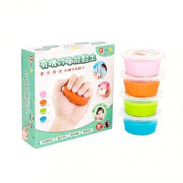 【Q-doh】有機矽膠職能運動黏土-單盒60g (4種硬度可選)