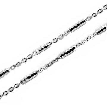 赤軍寶飾-格菱十字刻鍊-0.1*45